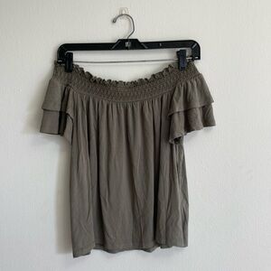 American Eagle Soft & Sexy Off the Shoulder Top